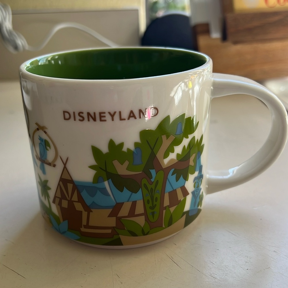 Disneyland Adventureland Starbucks “you are here” Mug